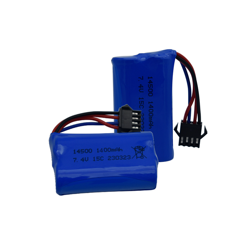 7.4V 1400mAh 14500 lithium-ion - Rc Helicopter Parts review and price