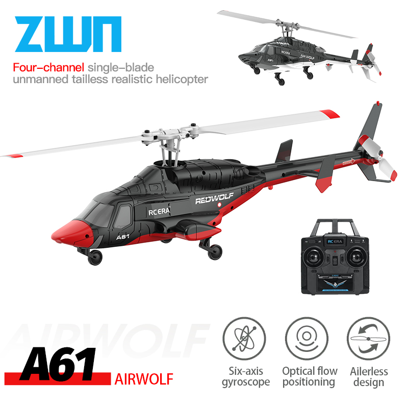 A61 RC Helicopter 2.4G 6-Aixs  - Rc Helicopter Single Rotor review and price