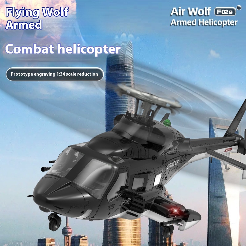Yuxiang F02s Flying Wolf Armed - Rc Helicopter Nitro review and price