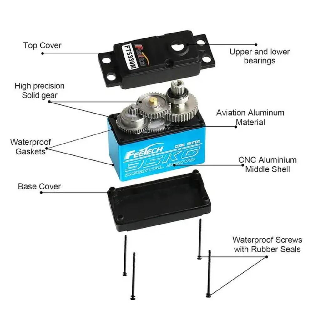 FEETECH FT5330M 35KG Digital S - Rc Helicopter Servo review and price
