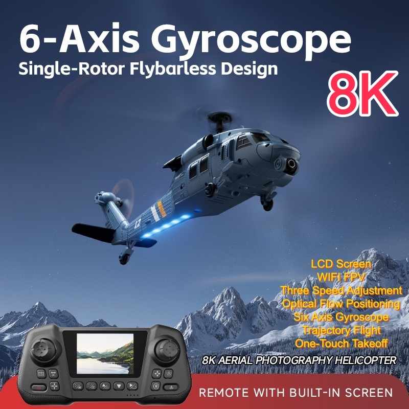 Single-Rotor Flybarless Design - Rc Helicopter Single Rotor review and price