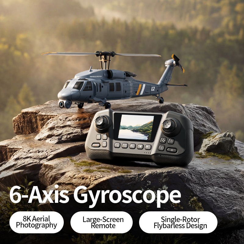 Single-Rotor Flybarless Design - Rc Helicopter Single Rotor review and price
