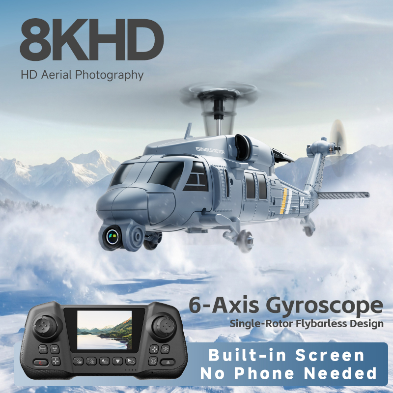 Single-Rotor Flybarless Design - Rc Helicopter Single Rotor review and price