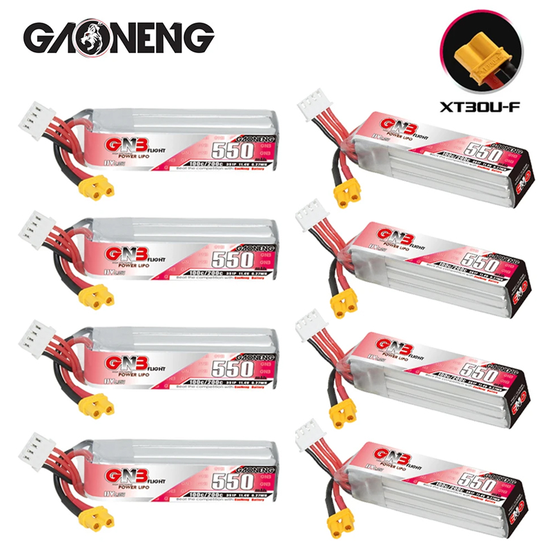 GNB HV 11.4V 550mAh 100C/200C  - Rc Helicopter Parts review and price