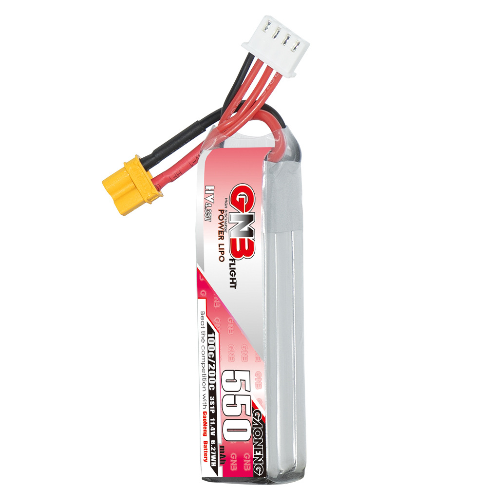 GNB HV 11.4V 550mAh 100C/200C  - Rc Helicopter Parts review and price