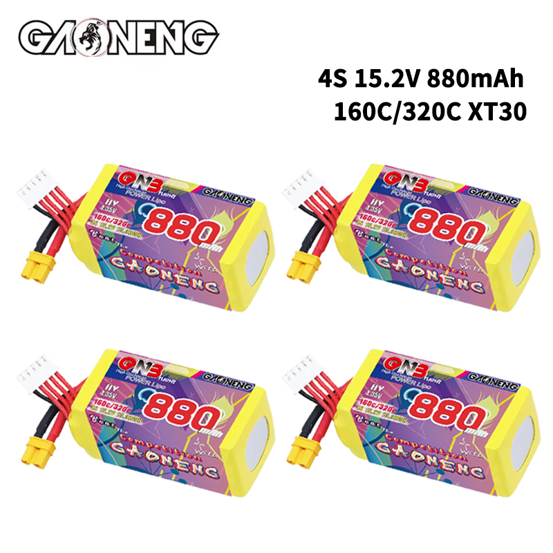 GNB 4S 880mAh 15.2V 160C/320C  - Rc Helicopter Parts review and price