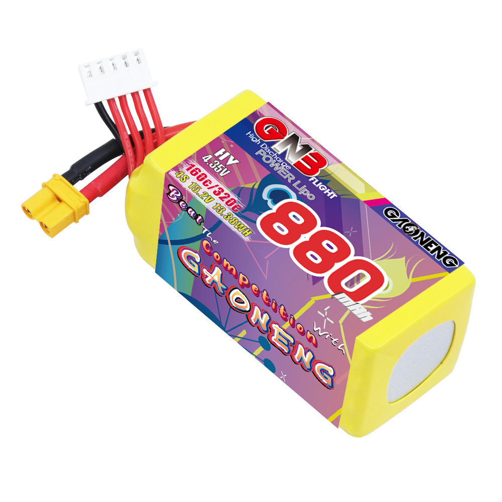 GNB 4S 880mAh 15.2V 160C/320C  - Rc Helicopter Parts review and price