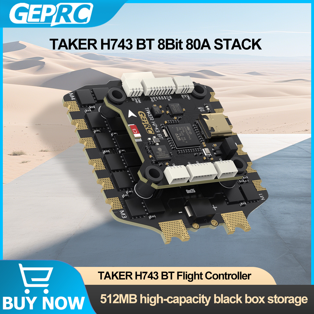 GEPRC TAKER H743 BT 8Bit 80A S - Rc Helicopter Gyro review and price