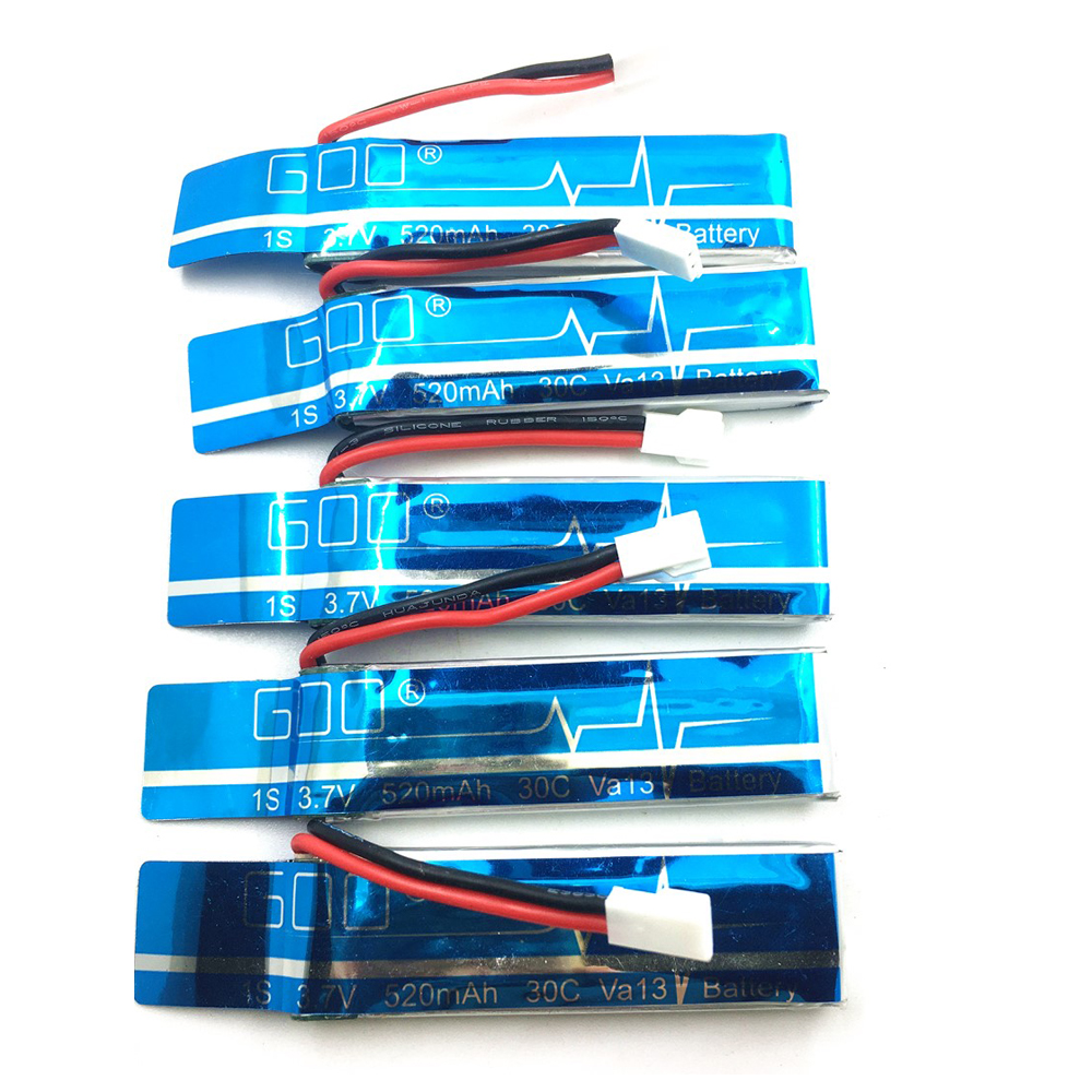 5PCS 3.7V 520mAh 30C Upgraded  - Rc Helicopter Coaxial review and price