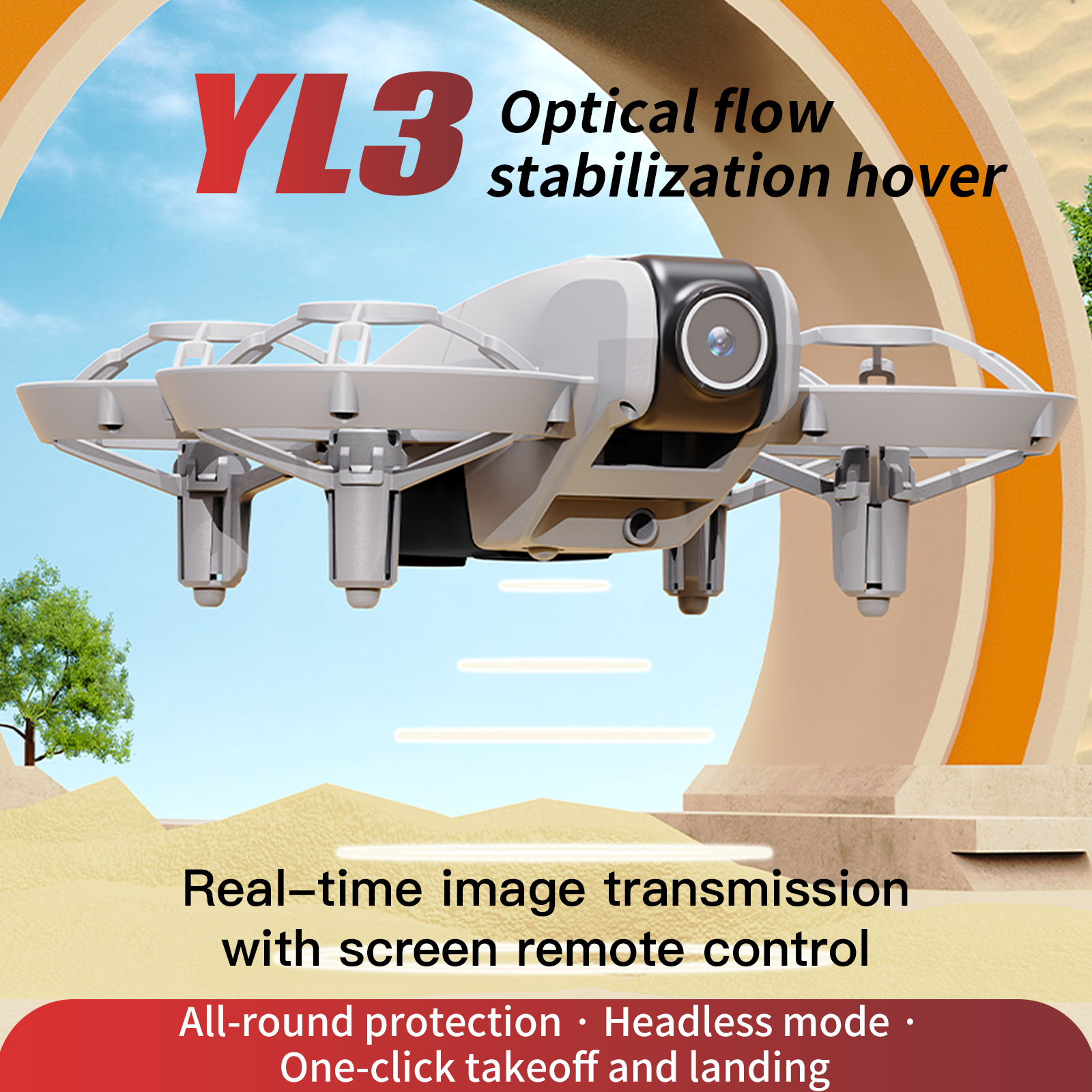YL3 Remote-Controlled Drone wi - Rc Helicopter Case review and price