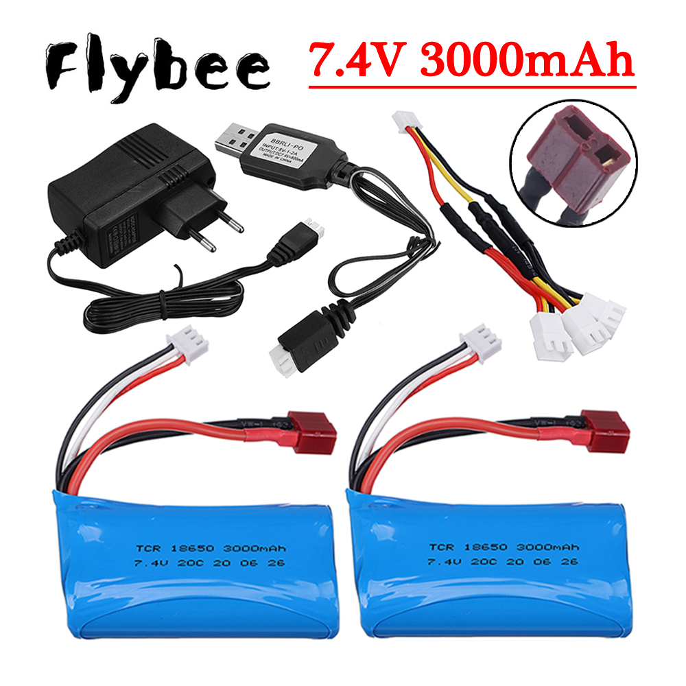 7.4V 3000mAh Li-ion Battery fo - Rc Helicopter Charger review and price