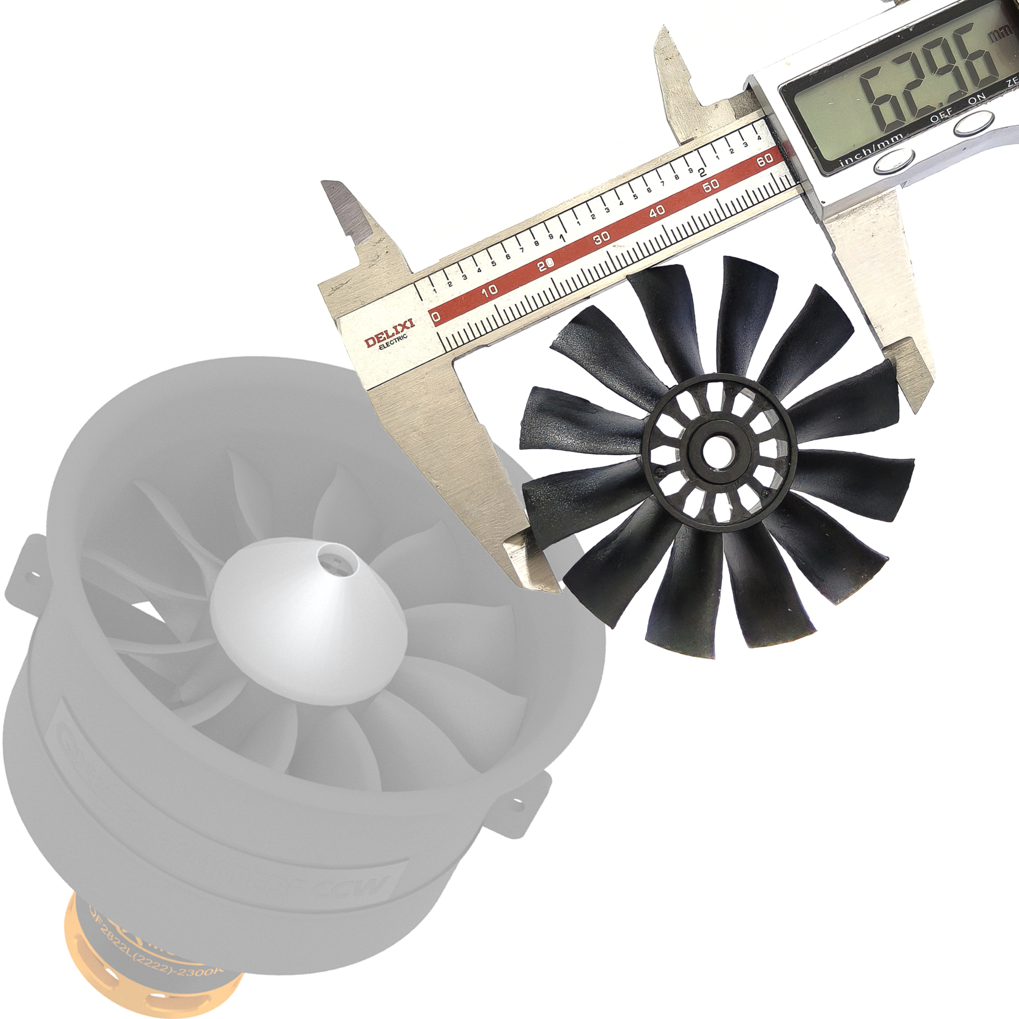 QX-MOTOR 12Blades CW CCW 70mm  - Rc Helicopter Blade review and price