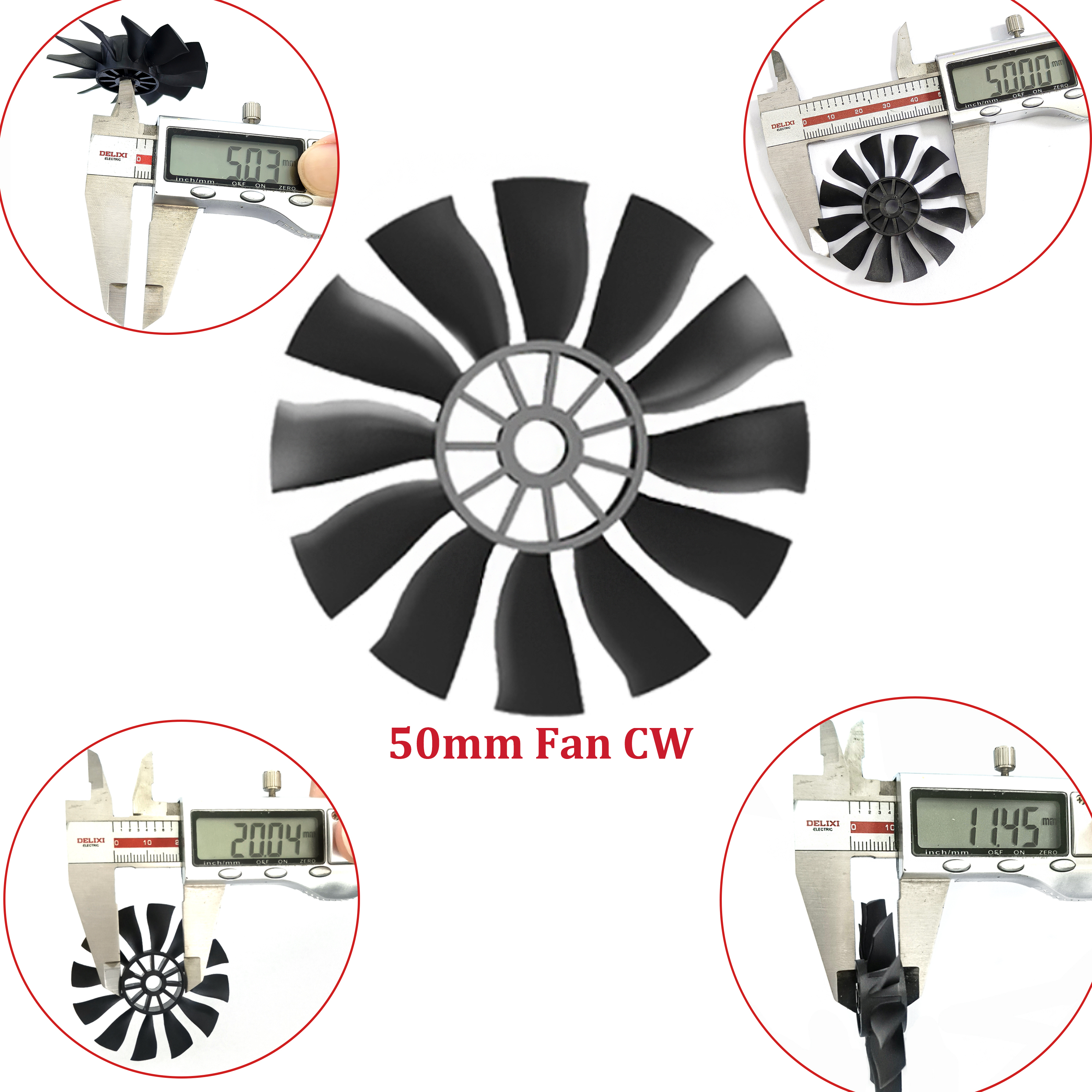 QX-MOTOR 12Blades CW CCW 70mm  - Rc Helicopter Blade review and price