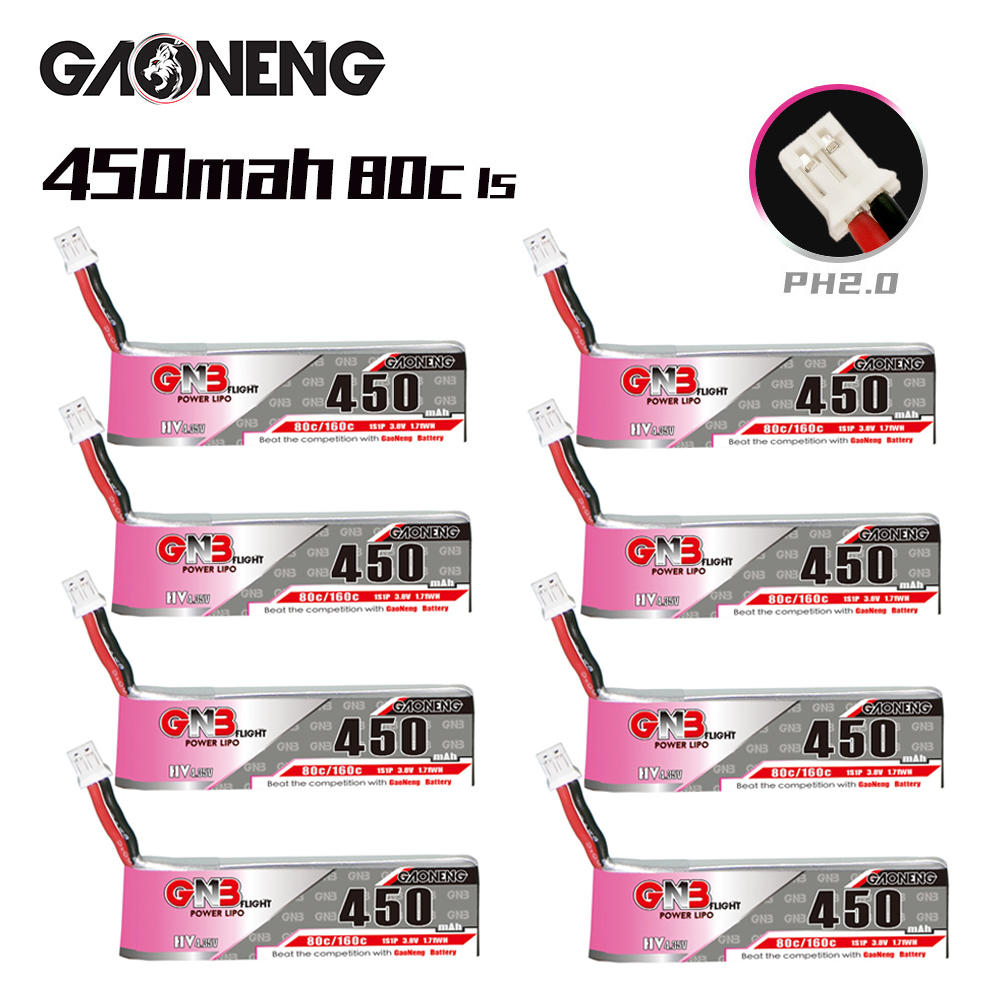GNB HV 1S 3.8V 450mAh 80C/160C - Rc Helicopter Parts review and price