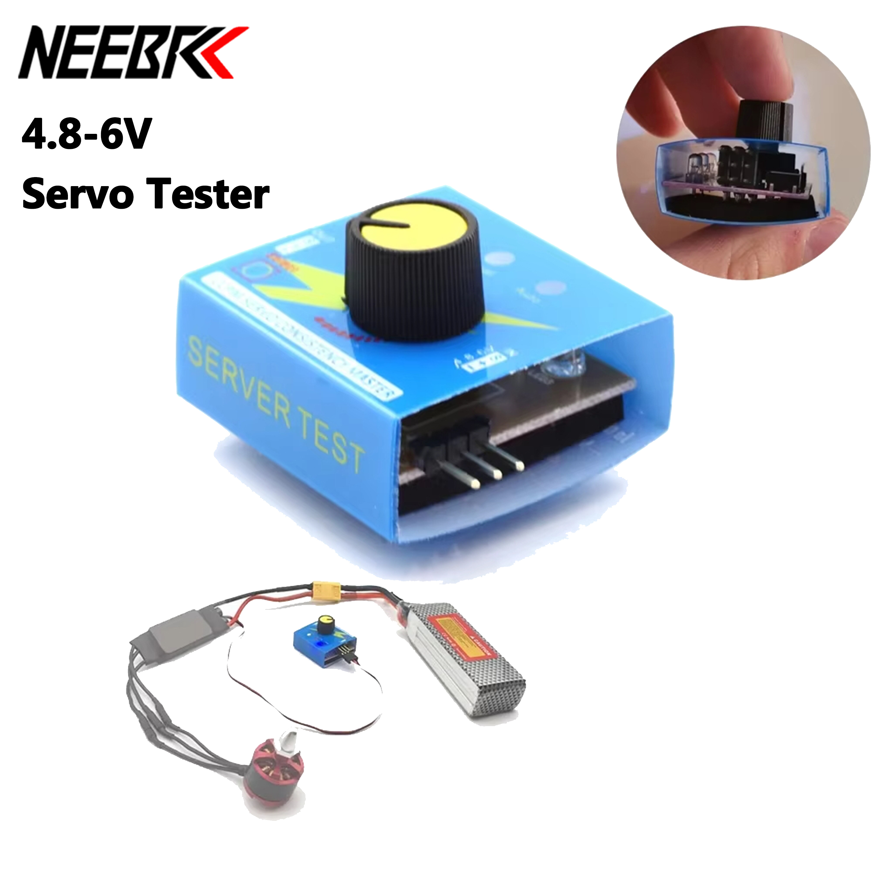 NEEBRC Simple Multi Servo Test - Rc Helicopter Parts review and price