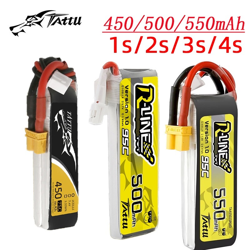 3Pcs NEW TATTU 450/500/550mAh  - Rc Helicopter Parts review and price