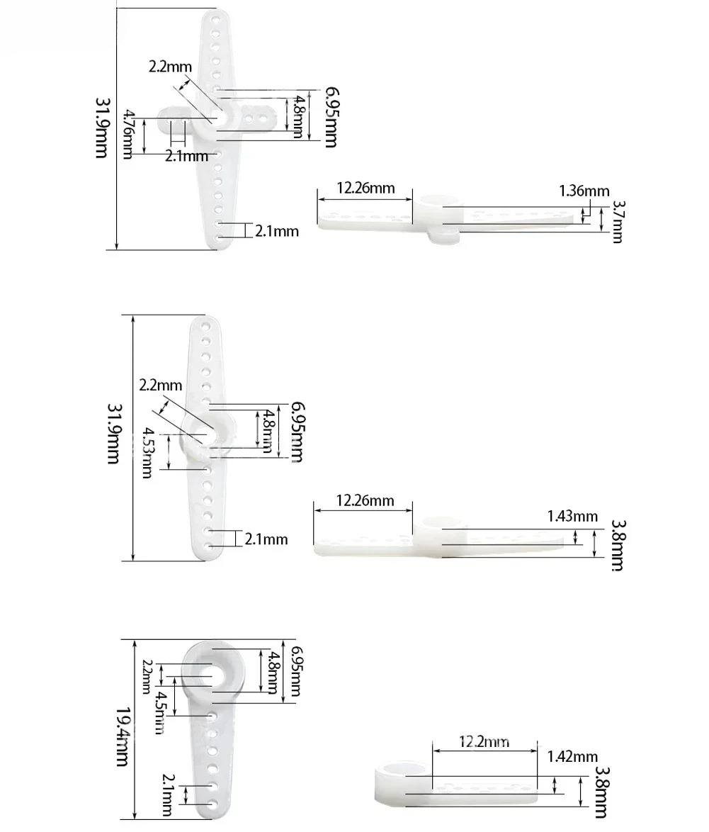 4PCS 9g SG92R Micro Servo Plas - Rc Helicopter Servo review and price