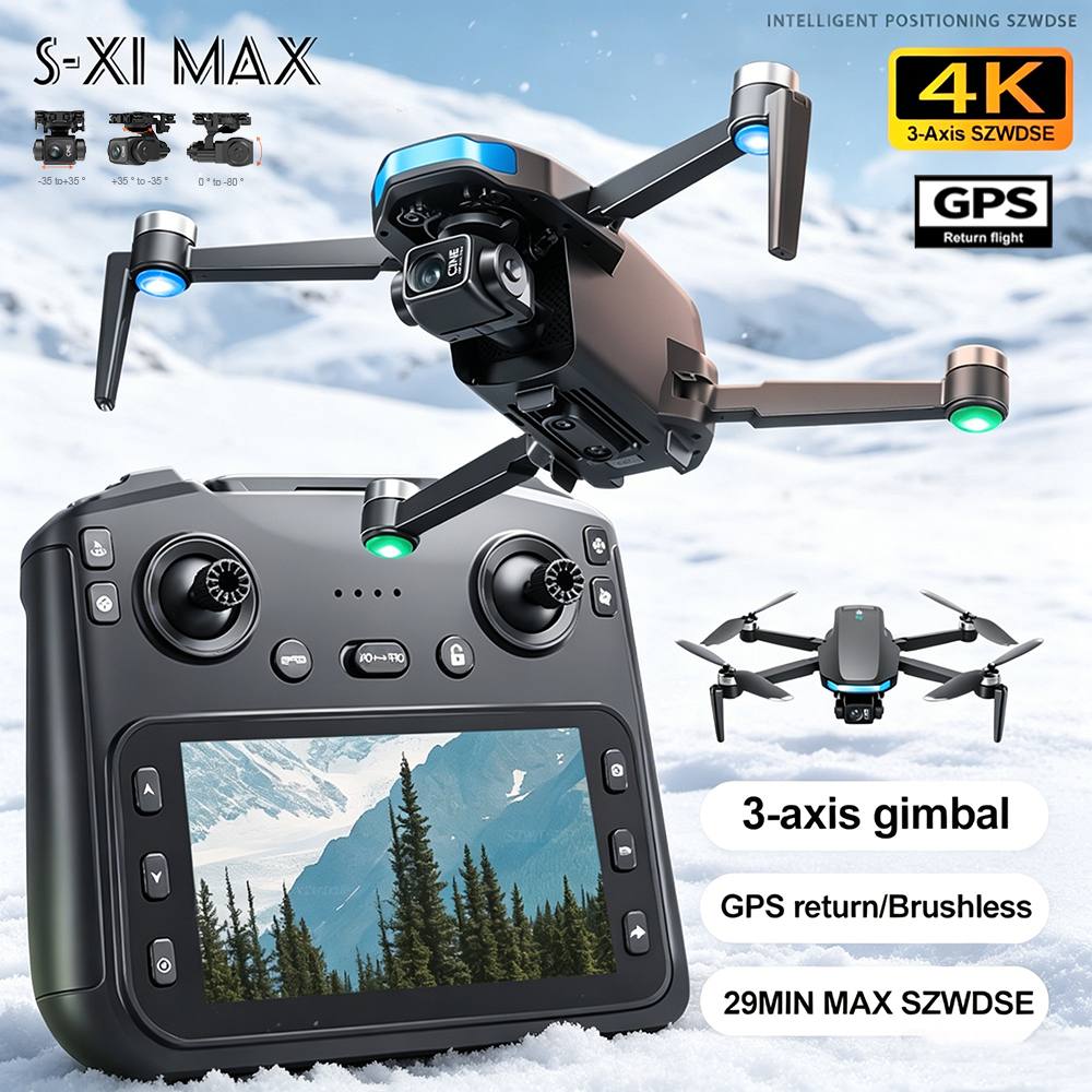 New S-X1 MAX Drone GPS 8K Prof - Rc Helicopter Electric review and price