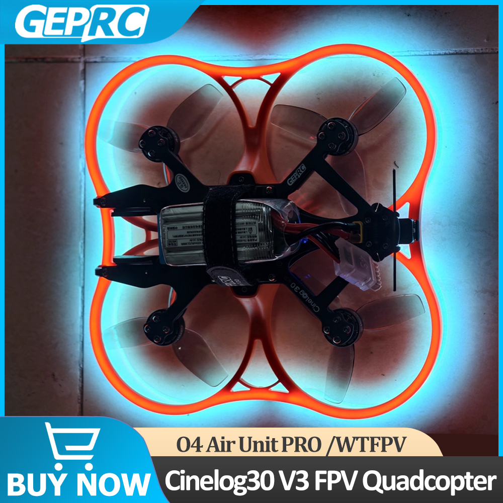 GEPRC Cinelog30 V3 FPV Quadcop - Rc Helicopter Case review and price