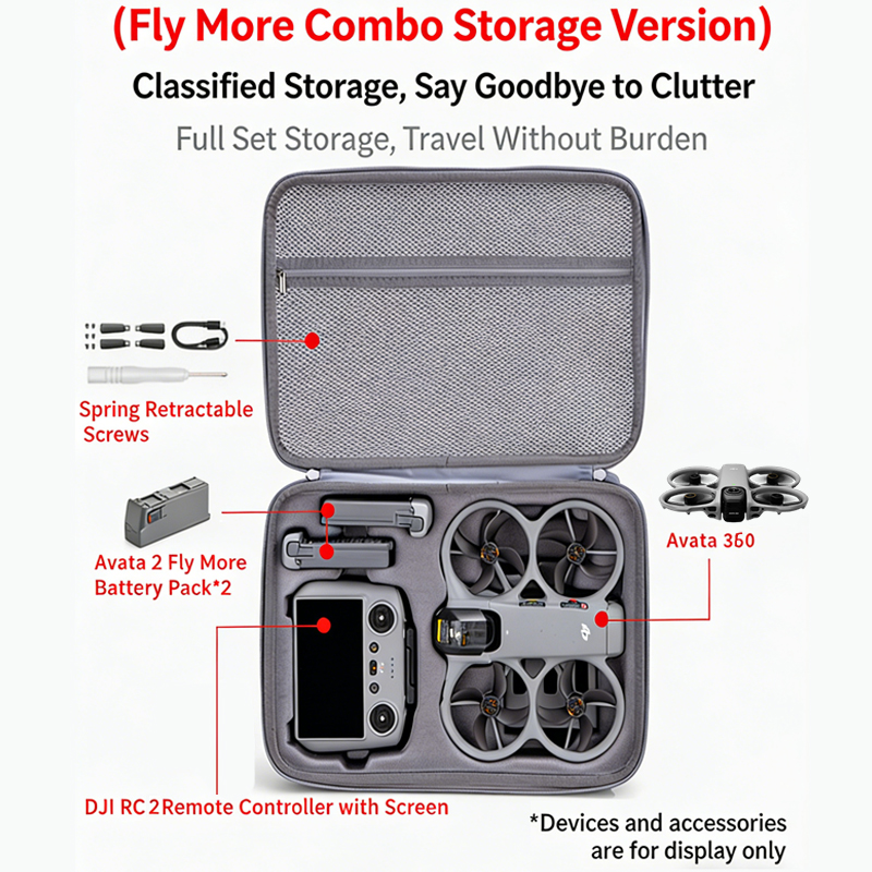 Storage Bag For DJI Avata 360  - Rc Helicopter Bag review and price